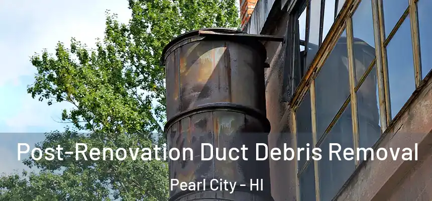  Post-Renovation Duct Debris Removal Pearl City - HI